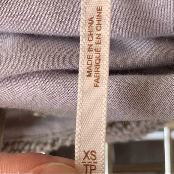 Free People Light Grey Open Back Sheath Dress |XS - Picture 8 of 8